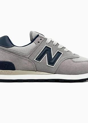 Кросівки чоловічі, кросівки жіночі, 1в1 люкс якість, шкіра, new balance 574 history, sky-nbl-0484
