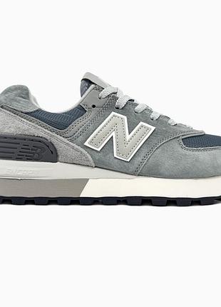 Кросівки чоловічі, кросівки жіночі, 1в1 люкс якість, шкіра, new balance 574 legacy grey, sky-nbl-0425