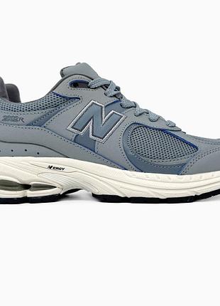 Кросівки чоловічі, кросівки жіночі, 1в1 люкс якість, шкіра, new balance 2002r blue, sky-nbl-0366