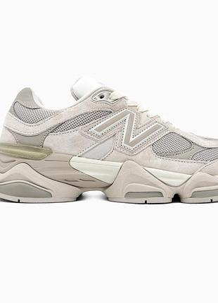 Кросівки чоловічі, кросівки жіночі, 1в1 люкс якість, шкіра, new balance 9060 beige, sky-nbl-0432