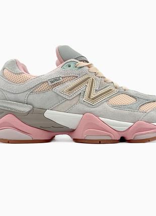 Кросівки чоловічі, кросівки жіночі, 1в1 люкс якість, шкіра, new balance 9060 x joe freshgoods baby shower blue, sky-nbl-0177