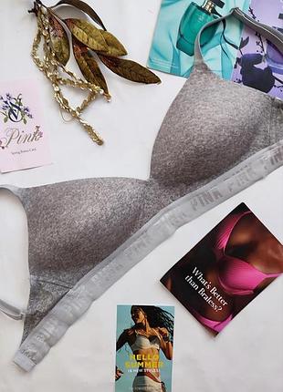 Бюстгальтер топ без косточек бесшовный, victoria's secret pink 34dd 75dd 75e 80d