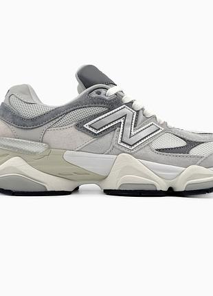 Кроссовки мужские, кроссовки женские, 1в1 люкс качество, кожа, new balance 9060 grey, sky-nbl-0151