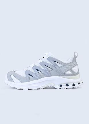 Чоловічі кросівки salomon xa pro 3d white grey violet / smb+ 🔗