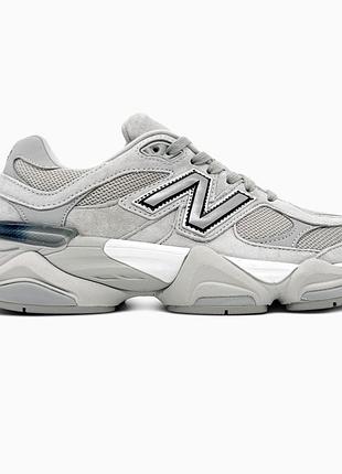Кроссовки мужские, кроссовки женские, 1в1 люкс качество, кожа, new balance 9060 light silver, sky-nbl-0438
