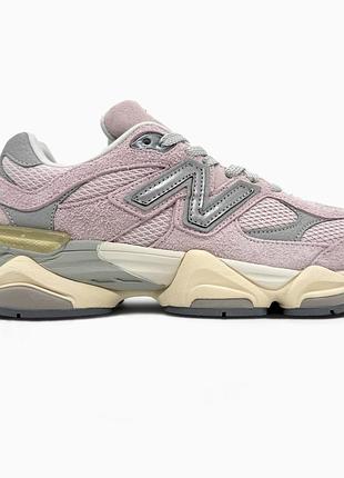 Кроссовки мужские, кроссовки женские, 1в1 люкс качество, кожа, new balance 9060 pink/grey, sky-nbl-0393
