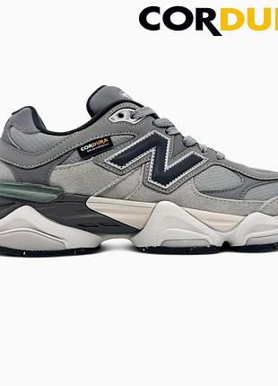 Кроссовки мужские, кроссовки женские, 1в1 люкс качество, кожа, new balance 9060 grey cordura, sky-nbl-0465