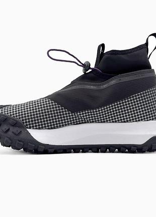 Кроссовки мужские, кроссовки женские, 1в1 люкс качество, кожа, nike acg mauntain hight black/white, sky-nik-0505