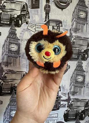 М'яка іграшка zinger the bumble bee (бджілка зінгер) із серії ty puffies (також відомих як ty beanie balls).