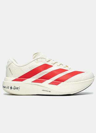 Мужские кроссовки adidas adizero evo sl beige red / smb+ 🔗