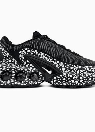 Кроссовки мужские, кроссовки женские, 1в1 люкс качество, кожа, nike air max dn safari black/white, sky-nik-0706