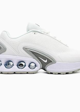 Кросівки чоловічі, кросівки жіночі, 1в1 люкс якість, шкіра, nike air max dn white, sky-nik-0751