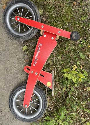 Деревʼяний велобіг bambino bike