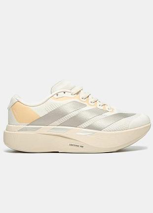 Жіночі кросівки adidas adizero evo sl beige silver / smb+ 🔗