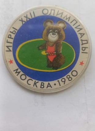 Значок олімпіада 80