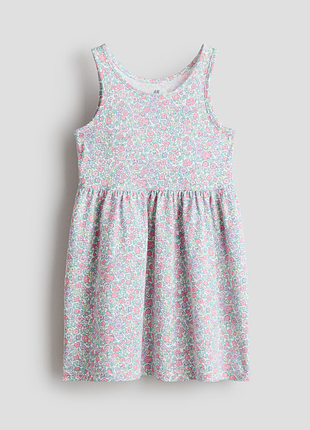 Хлопковое платье с узором h&amp;m