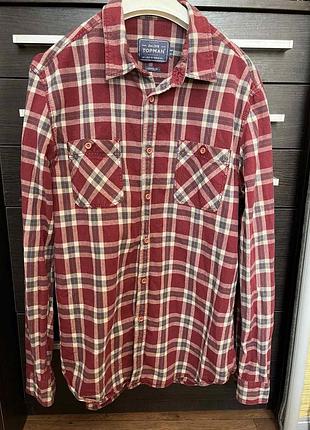 Сорочка в клітку topman l