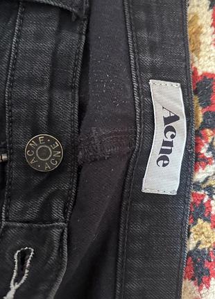 Вінтажні джинси acne studios slim fit