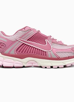 Кросівки чоловічі, кросівки жіночі, 1в1 люкс якість, шкіра, nike zoom vomero 5 pink/white, sky-nik-0674