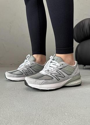 Кроссовки женские new balance 990 v5 grey