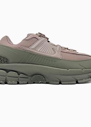 Кроссовки мужские, кроссовки женские, 1в1 люкс качество, кожа, nike zoom vomero roam khaki, sky-nik-0678
