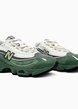 Кроссовки женские new balance 1000 green/white