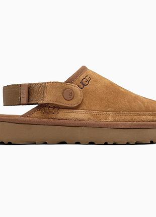 Кроссовки мужские, кроссовки женские, 1в1 люкс качество, кожа, ugg goldencoast clog chestnut, sky-ugg-0116