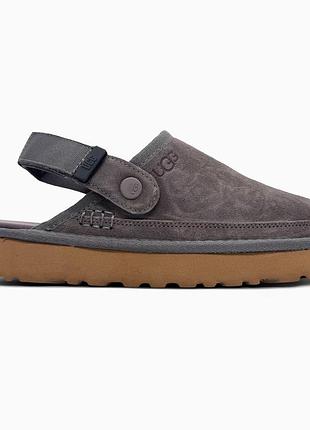Кроссовки мужские, кроссовки женские, 1в1 люкс качество, кожа, ugg goldencoast clog grey, sky-ugg-0118