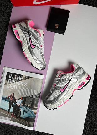 Жіночі кросівки nike air max moto 2k white metallic pink