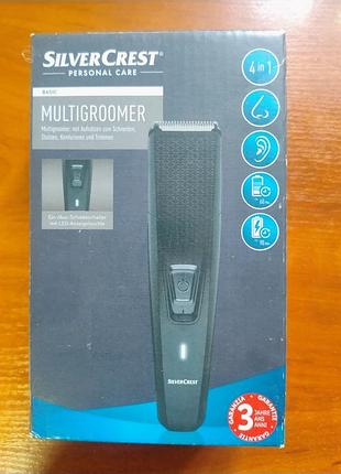 Мультитример (multigroomer) silvercrest аккумуляторний для волосся, бороди.