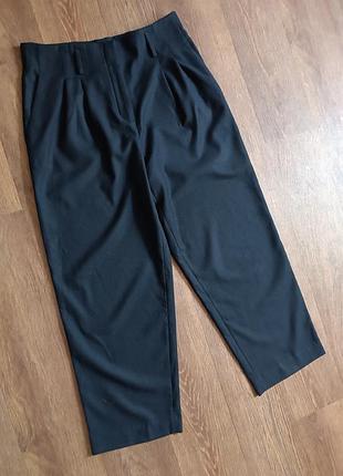 Брюки широкие слоучи мом massimo dutti