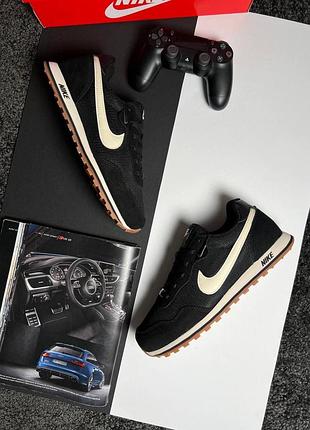 Чоловічі кросівки nike md runner 2 black beige