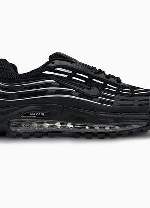 Кроссовки мужские, кроссовки женские, 1в1 люкс качество, кожа, nike air max tl 2.5 white/black, sky-nik-0627