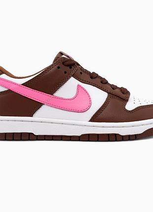 Кроссовки мужские, кроссовки женские, 1в1 люкс качество, кожа, nike sb dunk smokey mauve playful pink, sky-nik-0715