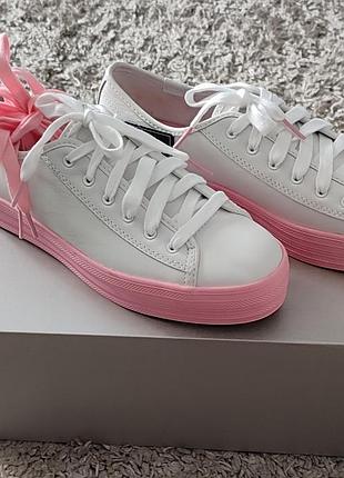 Кожаные кеды на платформе keds &amp; keds spade ny