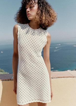Вʼязана сукня zara