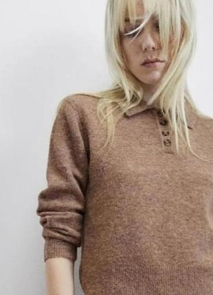 Свет коричневый свитер поло из смесовой шерсти zara
🌷🌷🌷🌷🌷🌷🌷🌷🌷🌷🌷