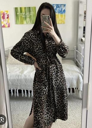 Стильное с пояском и разрезами по бокам платье 👗 рубашка большого размера