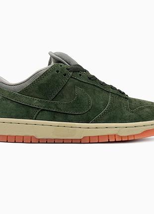Кроссовки мужские, кроссовки женские, 1в1 люкс качество, кожа, nike sb dunk low pro b sequoia, sky-nik-0770