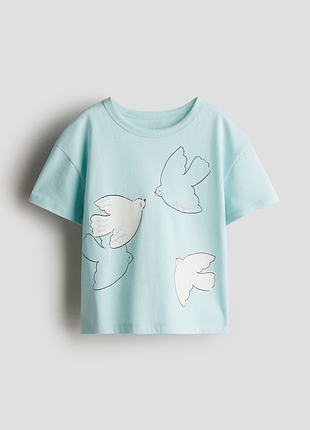 Футболка з принтом h&m