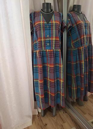 Комфортное котоновое платье 👗
