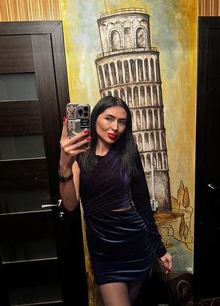 Ефектна сукня zara 🩷 s розмір