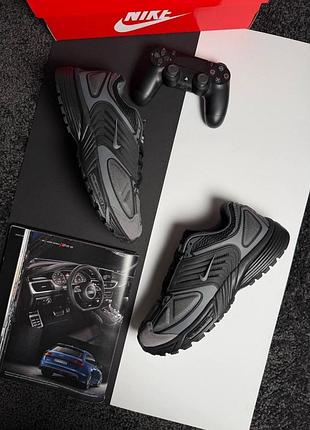 Чоловічі кросівки nike air pegasus wave grey black
