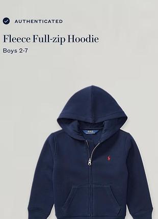 Polo ralph lauren дитячий лонгслим, реглан, кофта, зіпка
