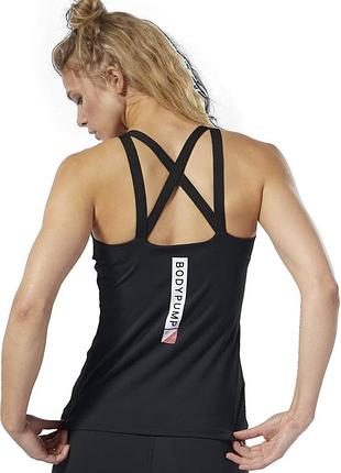 Reebok crossfit спортивная майка с вшитым топом