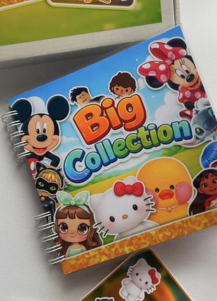 Коллекция персонажей альбом на липучках big collection
