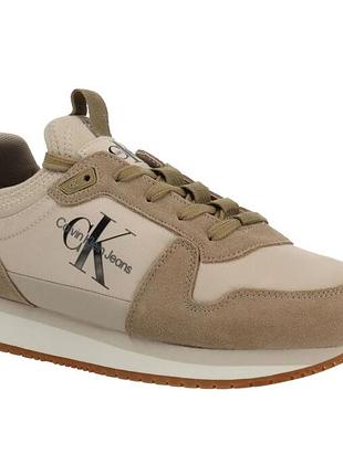 Кросівки calvin klein runner sock laceup ny-lth