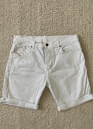 Білі чоловічі шорти zara