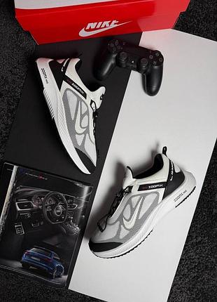 Чоловічі кросівки nike air running white black