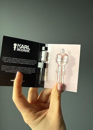 Пробник парфюма karl lagerfeld karl ikonik pour femme  2 мл